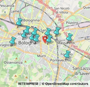 Mappa Ospedale Sant'Orsola, 40138 Bologna BO, Italia (1.58167)