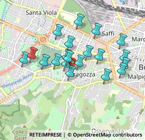 Mappa Via Pietro Busacchi, 40134 Bologna BO, Italia (0.8045)