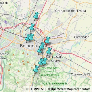 Mappa Via dello Stallo, 40138 Bologna BO, Italia (3.25455)