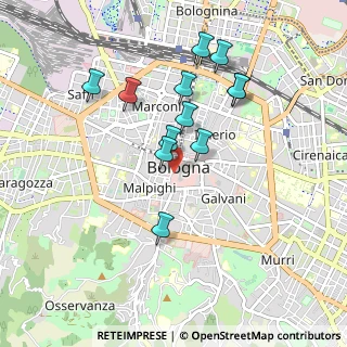 Mappa Via d'Azeglio, 40132 Bologna BO, Italia (0.85667)