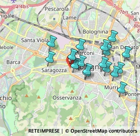 Mappa Tangenziale delle Biciclette, 40134 Bologna BO, Italia (1.6)