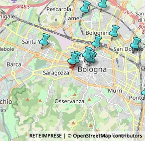 Mappa Viale Carlo Pepoli, 40134 Bologna BO, Italia (2.04)