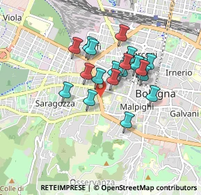 Mappa Viale Carlo Pepoli, 40134 Bologna BO, Italia (0.683)