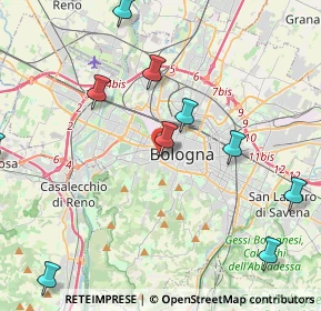Mappa Viale Carlo Pepoli, 40134 Bologna BO, Italia (5.40727)