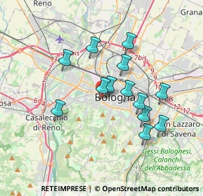 Mappa Viale Carlo Pepoli, 40134 Bologna BO, Italia (3.14538)