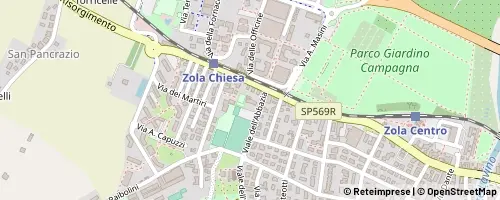 Mappa Zola Predosa