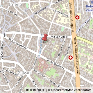 Mappa Via Armando Quadri,  6, 40125 Bologna, Bologna (Emilia Romagna)