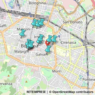 Mappa Via Armando Quadri, 40125 Bologna BO, Italia (0.74357)