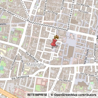 Mappa Piazza Galileo Galilei, 5, 40123 Bologna, Bologna (Emilia Romagna)