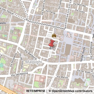 Mappa Via Santa Margherita,  9, 40123 Bologna, Bologna (Emilia Romagna)