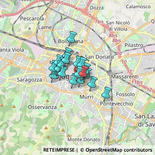 Mappa P.za Aldrovandi, 40124 Bologna BO, Italia (0.9375)