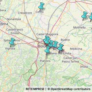 Mappa Piazza Aldrovandi, 40125 Bologna BO, Italia (21.50714)