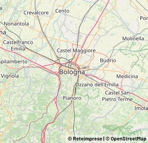 Mappa 40125 Bologna BO, Italia (5.236)