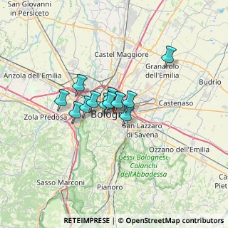 Mappa Vicolo Bianchetti, 40125 Bologna BO, Italia (4.08333)