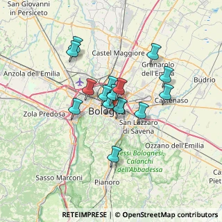 Mappa Vicolo Bianchetti, 40125 Bologna BO, Italia (5.32267)