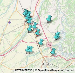 Mappa Trinita', 12049 Trinità CN, Italia (6.88421)