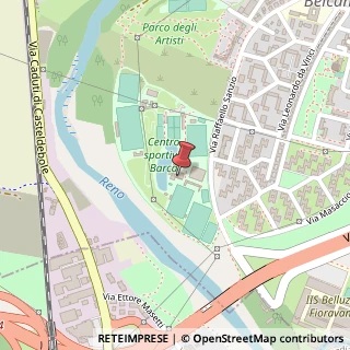 Mappa Via Raffaello Sanzio, 6, 40133 Casalecchio di Reno, Bologna (Emilia Romagna)