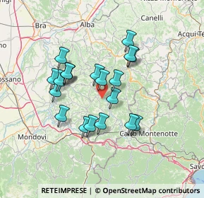 Mappa Frazione Valtortagna, 12050 Niella Belbo CN, Italia (11.884)