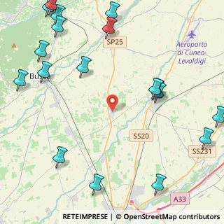 Mappa Via Vittorio Veneto, 12020 Tarantasca CN, Italia (6.778)