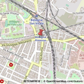 Mappa Via Giuseppe Massarenti,  97, 40138 Bologna, Bologna (Emilia Romagna)