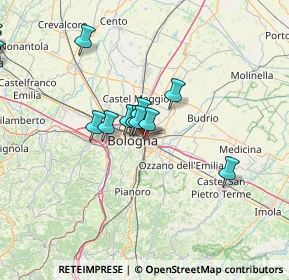 Mappa Via Azzurra, 40100 Bologna BO, Italia (19.97438)