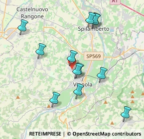 Mappa Via Venturina, 41058 Vignola MO, Italia (3.9625)