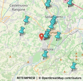 Mappa Via Venturina, 41058 Vignola MO, Italia (4.182)