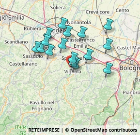 Mappa Via Venturina, 41058 Vignola MO, Italia (11.81125)