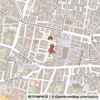 Mappa Via Santa Margherita, 2, 40123 Bologna, Bologna (Emilia Romagna)