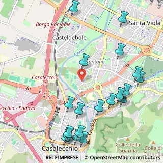 Mappa Via Enrico Fermi, 40133 Bologna BO, Italia (1.3435)