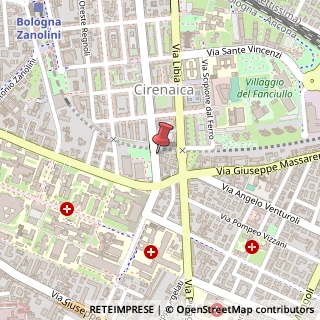 Mappa Via Giuseppe Bentivogli, 13/A, 40138 Bologna, Bologna (Emilia Romagna)