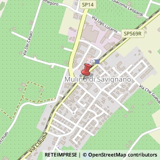Mappa Via Claudia, 1969D, 41056 Savignano sul Panaro, Modena (Emilia Romagna)