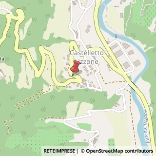 Mappa Via Provinciale, 7, 12070 Castelletto Uzzone, Cuneo (Piemonte)