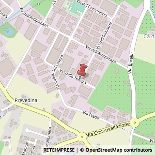 Mappa Via della tecnica 557, 41058 Vignola, Modena (Emilia Romagna)