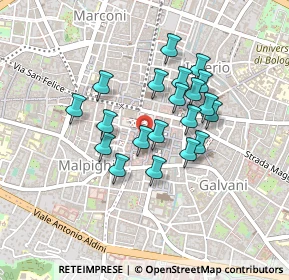 Mappa Lavori in, 40100 Bologna BO, Italia (0.3515)