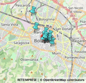 Mappa Lavori in, 40100 Bologna BO, Italia (0.61182)