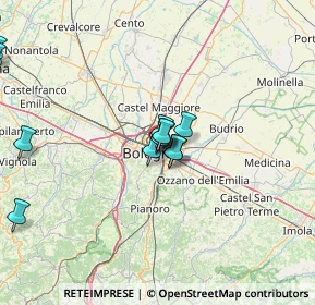Mappa Via Zaccherini Alvisi, 40128 Bologna BO, Italia (18.412)