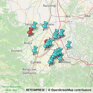 Mappa Via Rubattera, 12045 Fossano CN, Italia (11.057)