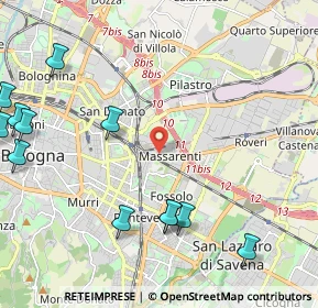 Mappa , 40138 Bologna BO, Italia (2.95667)