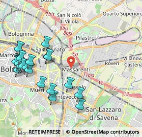 Mappa , 40138 Bologna BO, Italia (2.44)