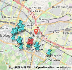 Mappa , 40138 Bologna BO, Italia (2.036)