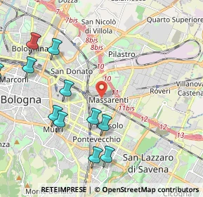 Mappa , 40138 Bologna BO, Italia (2.96071)
