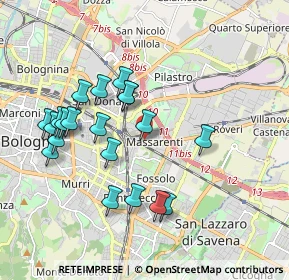 Mappa , 40138 Bologna BO, Italia (1.8935)