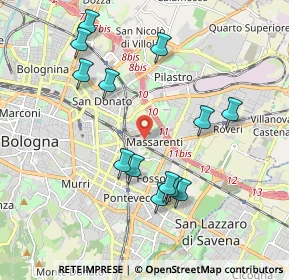 Mappa , 40138 Bologna BO, Italia (2.00692)