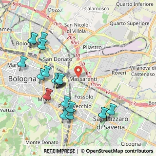 Mappa , 40138 Bologna BO, Italia (2.3025)