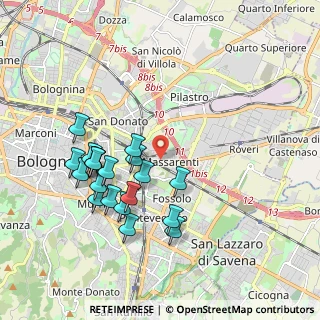 Mappa , 40138 Bologna BO, Italia (1.9175)