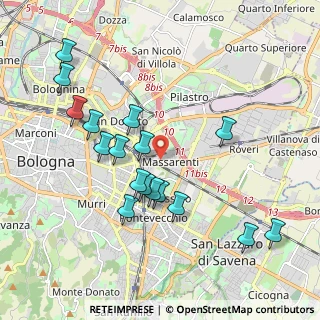 Mappa , 40138 Bologna BO, Italia (2.02059)