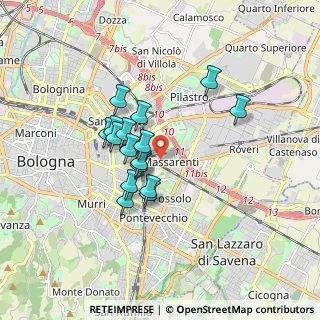 Mappa , 40138 Bologna BO, Italia (1.365)