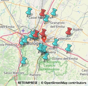Mappa , 40138 Bologna BO, Italia (6.43316)