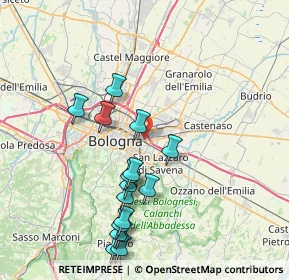 Mappa , 40138 Bologna BO, Italia (8.28188)
